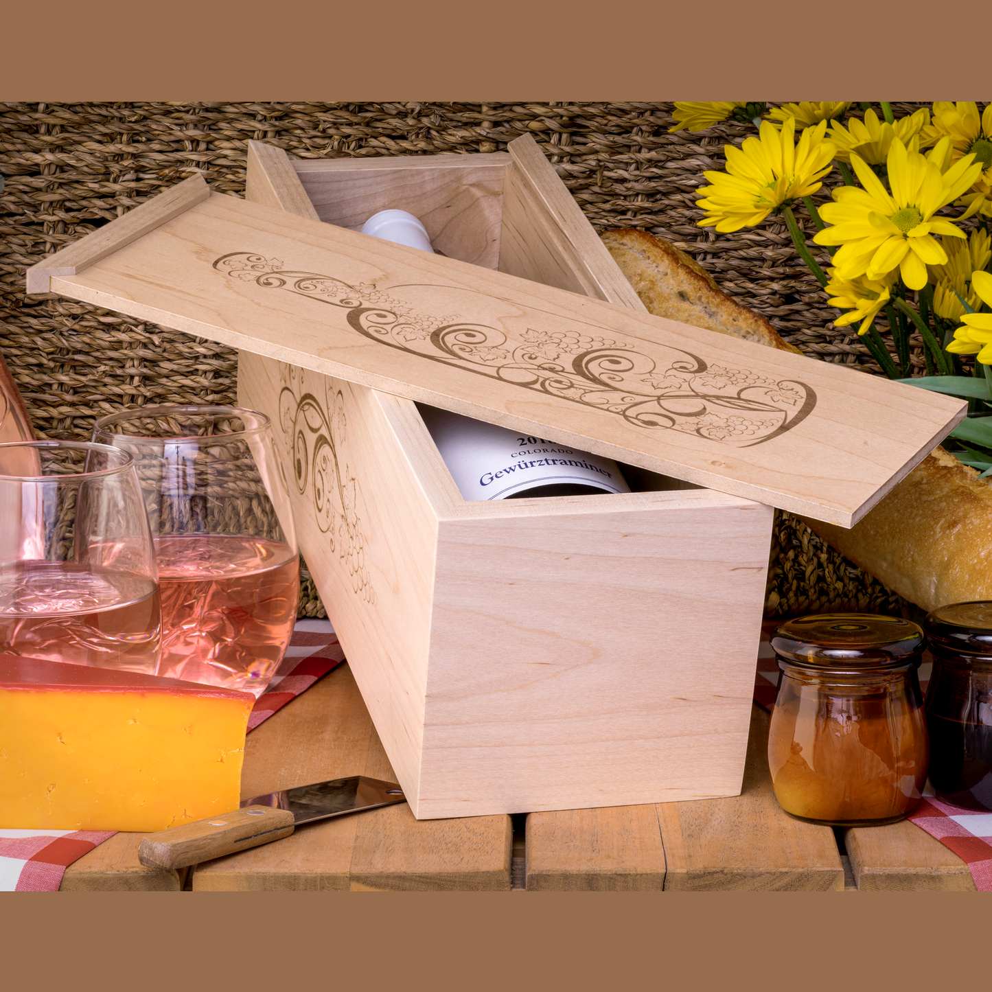 Wine Box | 13"x4.5"